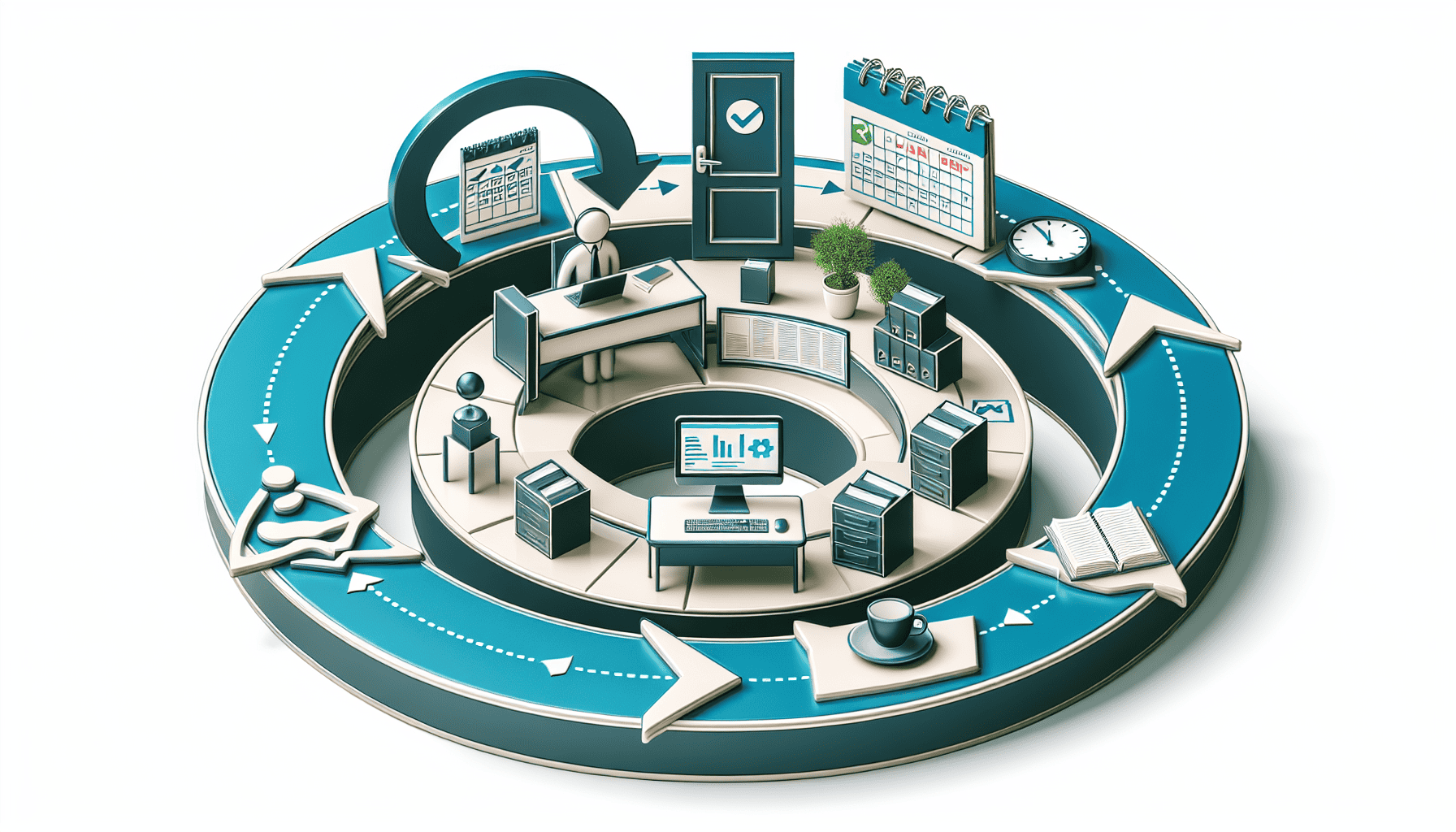 Illustration of user lifecycle management