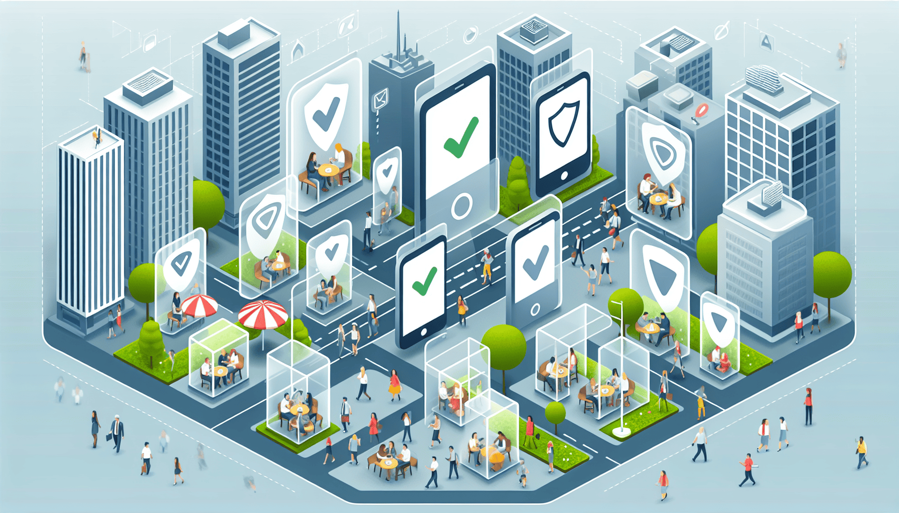 Illustration of conditional access in real-world scenarios